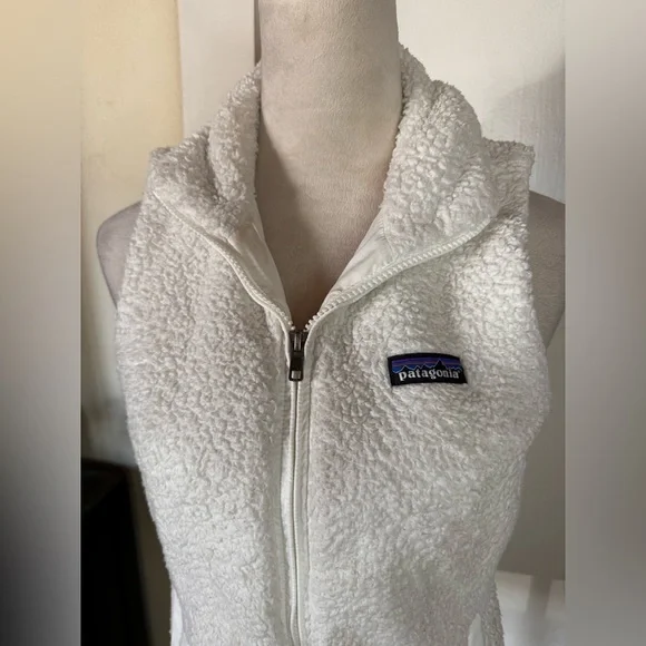 Patagonia los gatos Sherpa Vest Outdoor athleisure run walk tennis hike camp - Picture 2 of 9